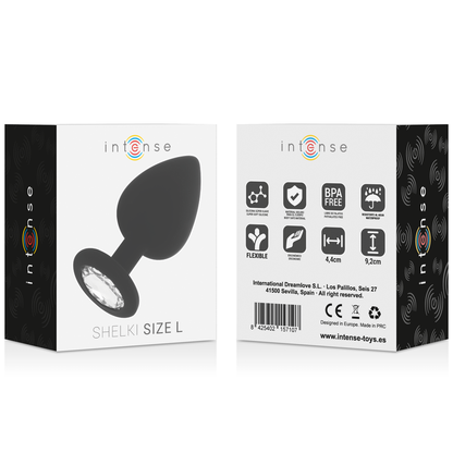 INTENSE - SHELKI L NOIR ANAL PLUG