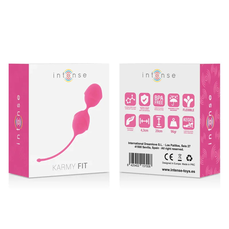 Intense – Karmy Fit Kegel Silicone Fuchsia – Sensations Intenses & Excitation Maximale