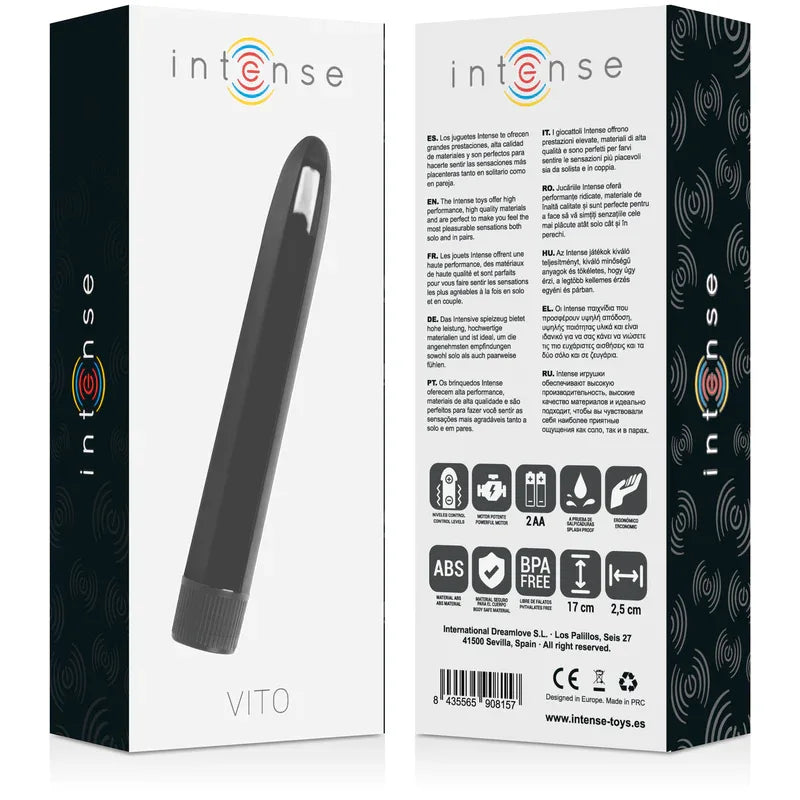 Intense – Vibrateur Vito Noir
