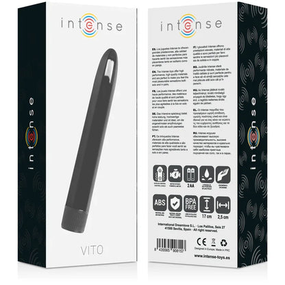 Intense – Vibrateur Vito Noir