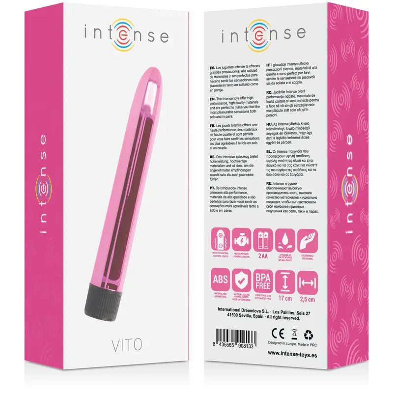 Intense – Vibrateur Vito Rose