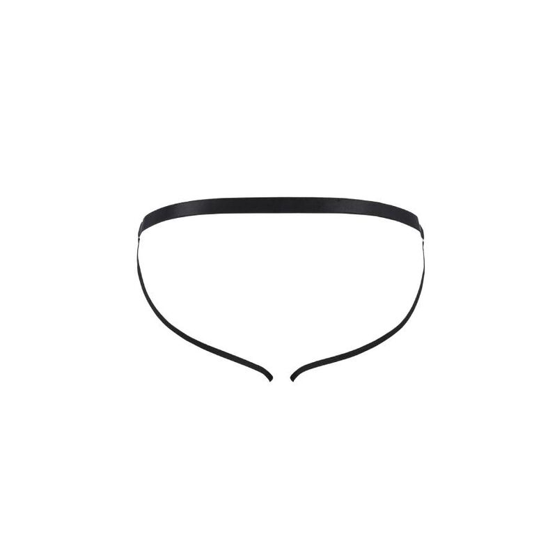 PASIÓN - 034 CALZONCILLOS ABIERTOS LUKE NEGRO S/M