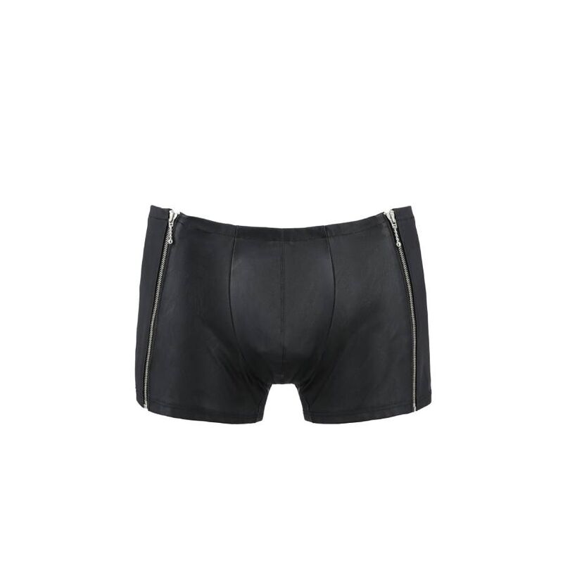 PASIÓN - 049 PANTALONES CORTOS NEGRO MATE S/M