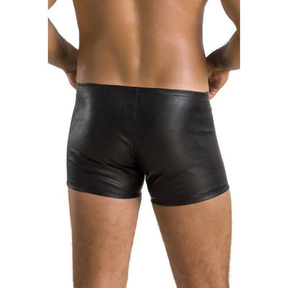 PASIÓN - 049 PANTALONES CORTOS NEGRO MATE S/M