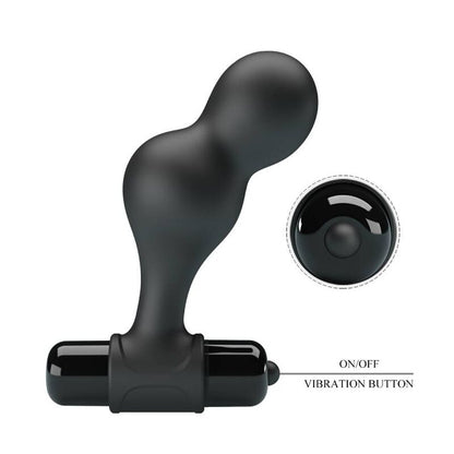 MR PLAY - ANAL VIBRATEUR PLUG IN SILICONE NOIR