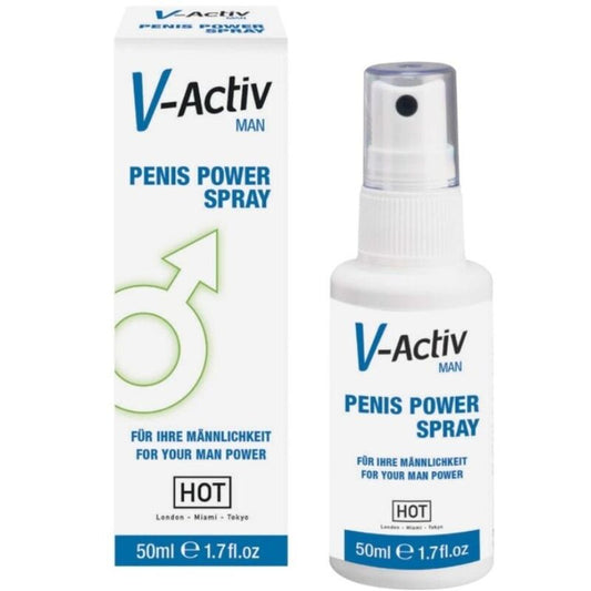 HOT - V-ACTIV SPRAY PÉNIS PUISSANT HOMME 50ML