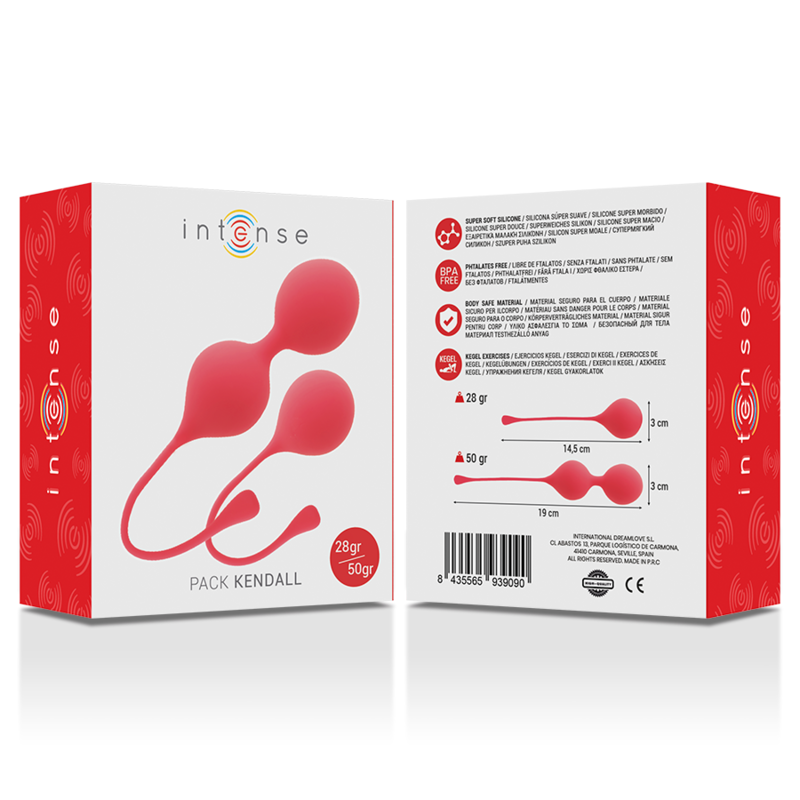 INTENSO - PACK KEGEL KENDALL BOLAS ROJAS