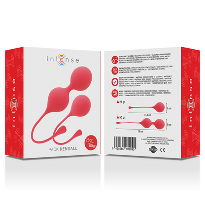 INTENSO - PACK KEGEL KENDALL BOLAS ROJAS