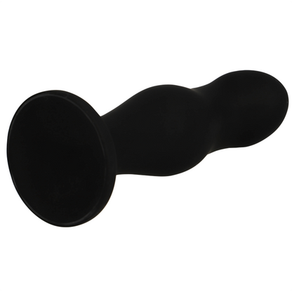 Sean plug anal premium silicone noir – Black & Silver