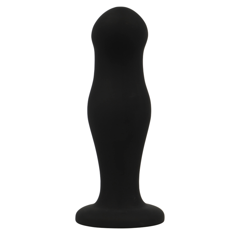 Sean plug anal premium silicone noir – Black & Silver