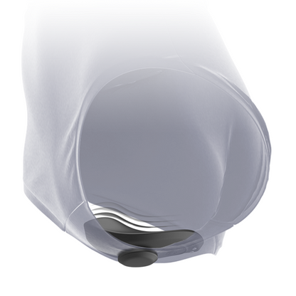 Vibrateur culotte vibrante rechargeable en silicone preston noir – Black & Silver