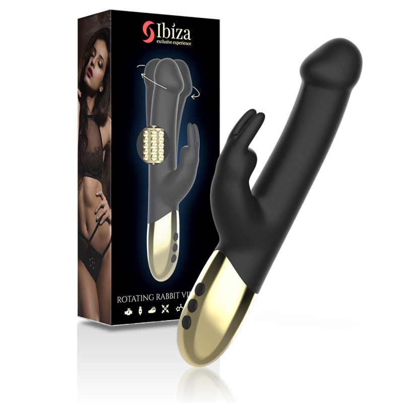 Vibrateur lapin rotatif – Ibiza