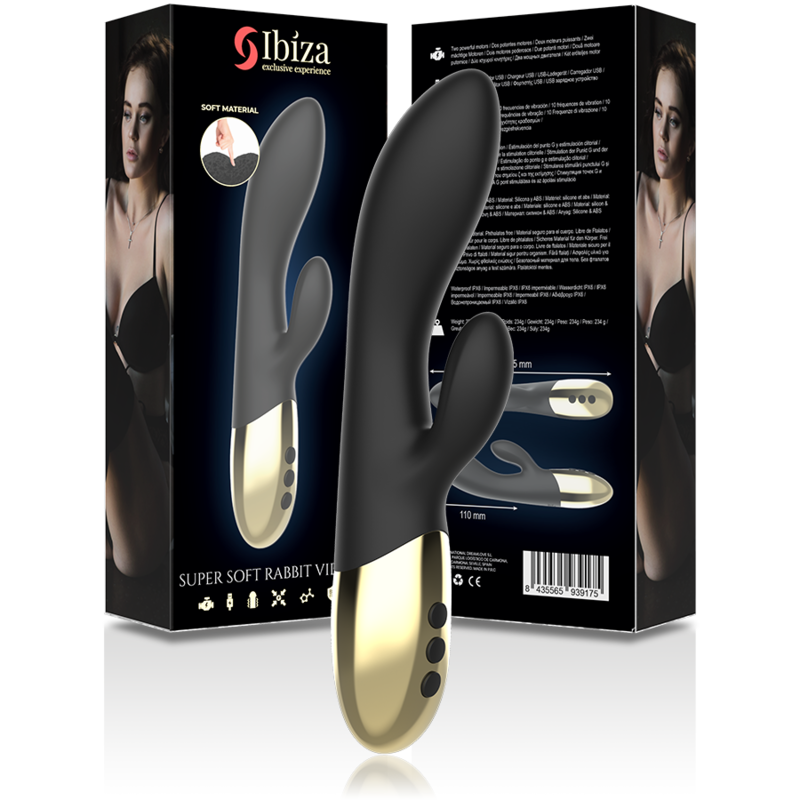 Vibrateur lapin super doux – Ibiza