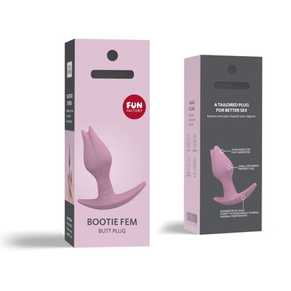 FUN FACTORY - BOOTIE FEM PLUG ANAL FEMENINO ROSA ANAL