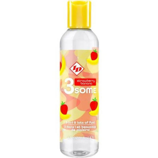 Id 3some – Bouteille Fraise Banane 4 Fl Oz