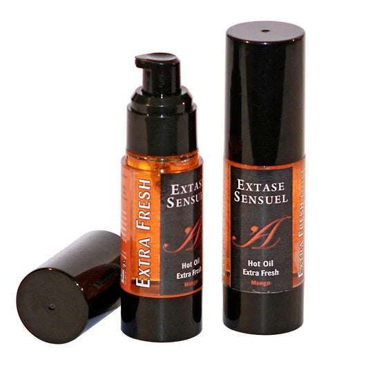Extase Sensual – Huile Stimulante de Mangue 30 ml – Stimulation Immédiate & Plaisir Extrême