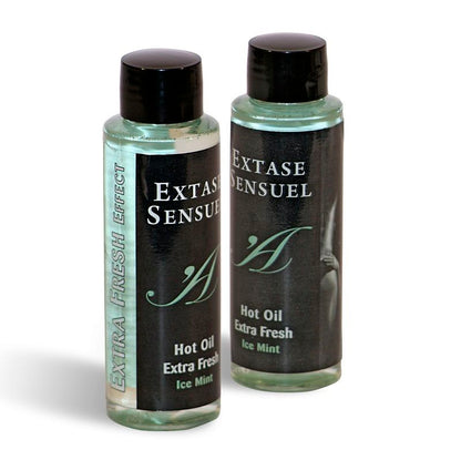 SENSUAL EXTASE - HUILE DE MASSAGE A EFFET GLACE EXTRA FRAÎCHE 100 ML
