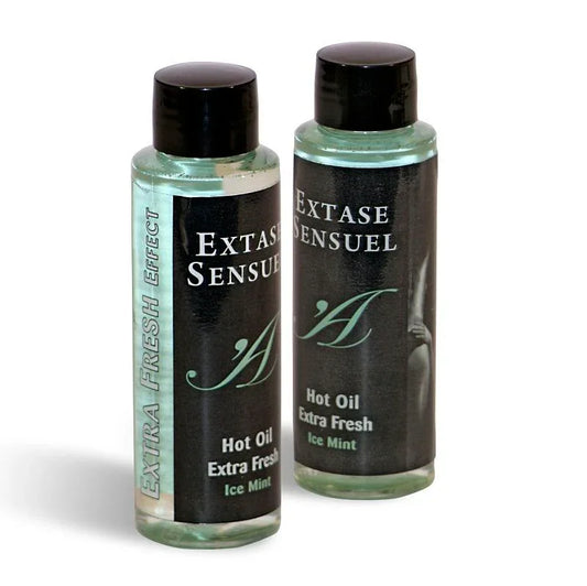 Extase Sensual – Huile de Massage A Effet Glace Extra Fraîche 100 ml