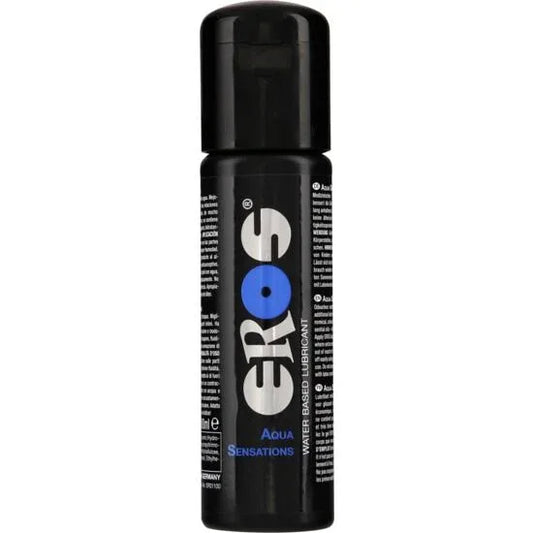 Eros – Lubrifiant Base D'Eau Aqua Sensations 100 ml – Sensations Intenses & Excitation Maximale