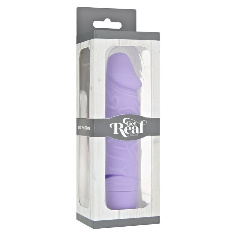 GET REAL - MINI VIBRADOR MORADO CLÁSICO