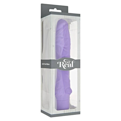 GET REAL - VIBRADOR MORADO CLÁSICO GRANDE