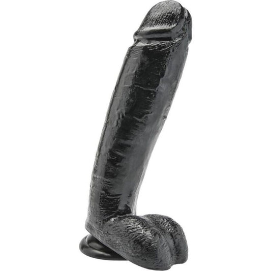 GET REAL - GODE 25.5 CM AVEC BOULES NOIRES
