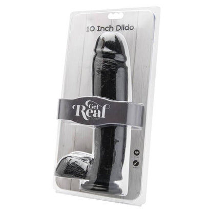 GET REAL - GODE 25.5 CM AVEC BOULES NOIRES