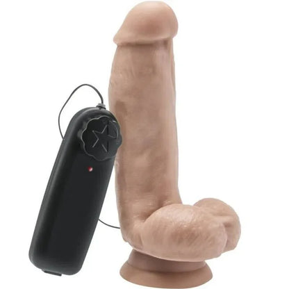 Get Real – Gode 12 cm avec Billes Vibrateur Skin