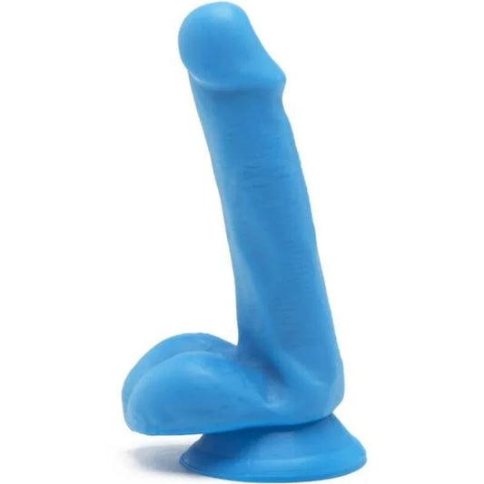 Get Real – Gode Happy Dicks 12 cm Balles Bleu
