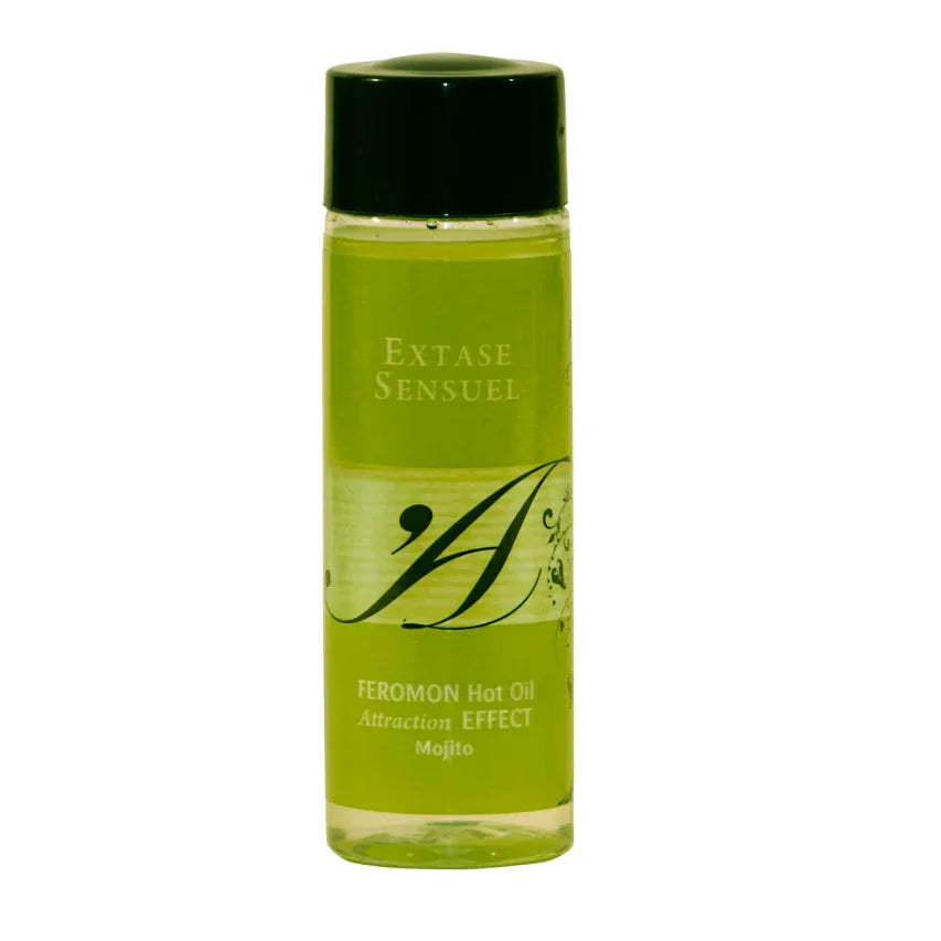 Extase Sensual – Huile de Massage Effet Thermique aux Phéromones de Mojito 100 ml