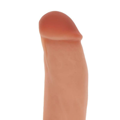 GET REAL - GODE IN SILICONE 18 CM AVEC BALLES PEAU