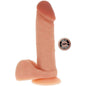 GET REAL - GODE IN SILICONE 20.5 CM AVEC BALLES PEAU