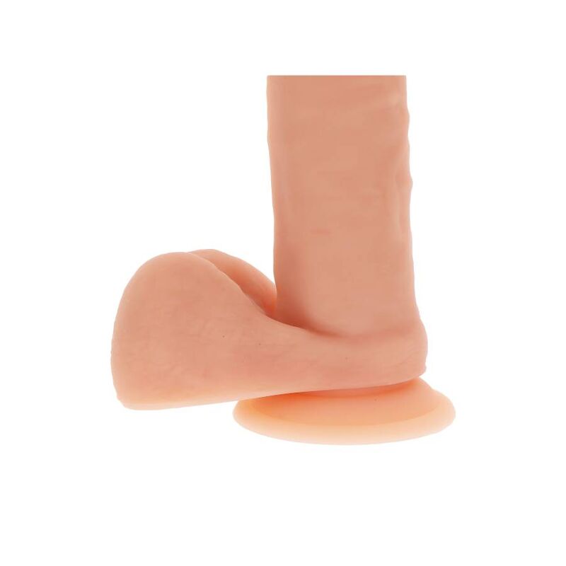 GET REAL - GODE IN SILICONE 20.5 CM AVEC BALLES PEAU