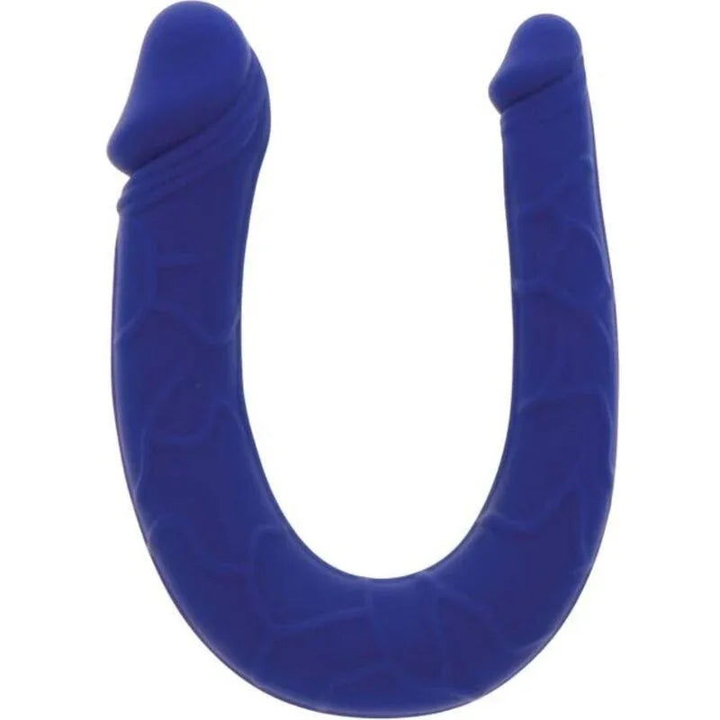 Get Real – Mini Double Dong Réaliste Bleu