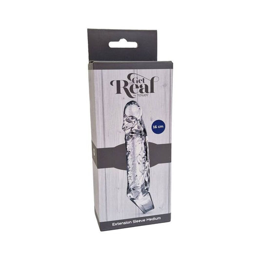 GET REAL - FUNDA DE EXTENSIÓN TRANSPARENTE MEDIANA