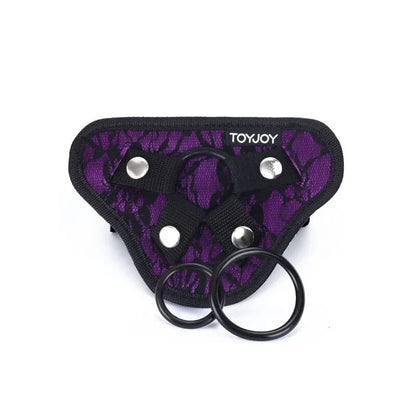 Get Real – Harnais en Dentelle Strap On Violet