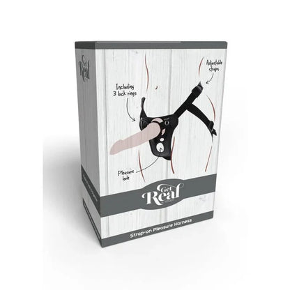 Get Real – Harnais de Plaisir Strap On Noir