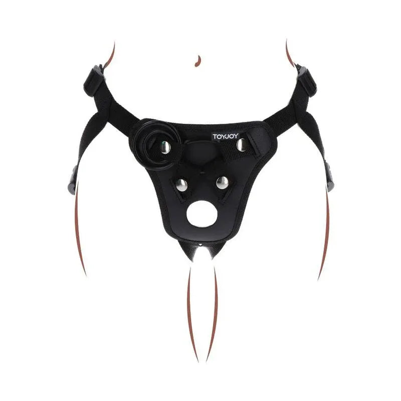Get Real – Harnais de Plaisir Strap On Noir