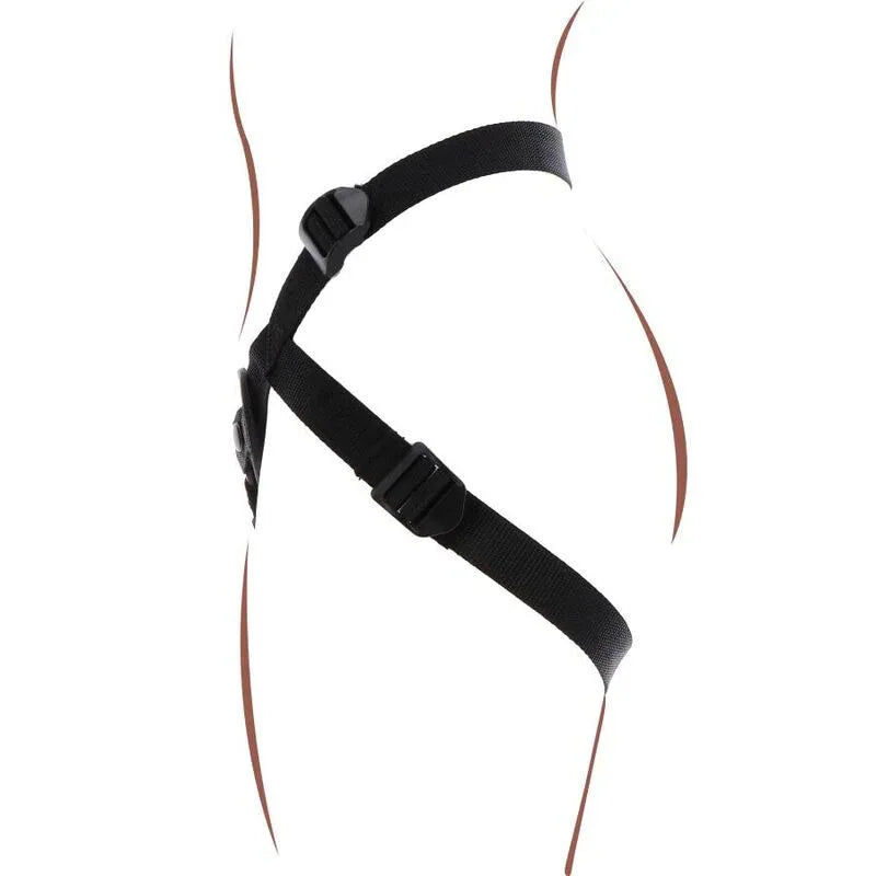 Get Real – Harnais de Plaisir Strap On Noir