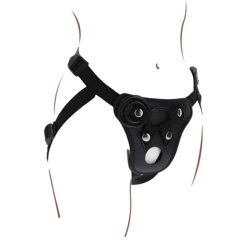 Get Real – Harnais de Plaisir Strap On Noir