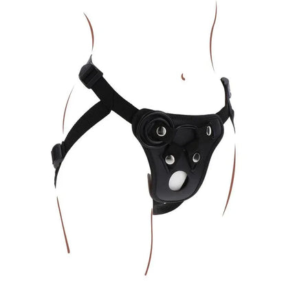 Get Real – Harnais de Plaisir Strap On Noir