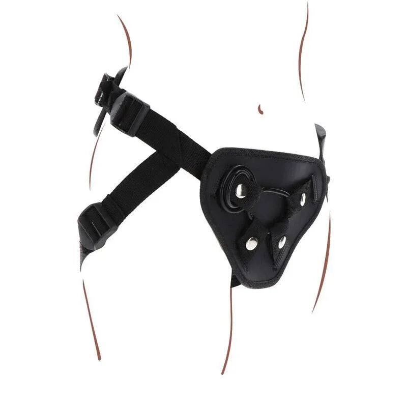 Get Real – Harnais Strap On Deluxe Noir