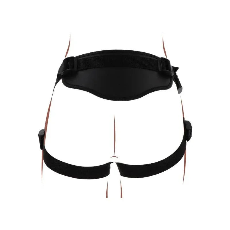 Get Real – Harnais Strap On Deluxe Noir