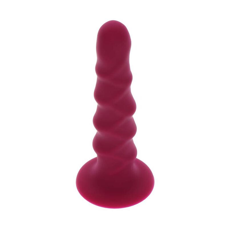 GET REAL – Dong Rainuré 12 cm Rouge