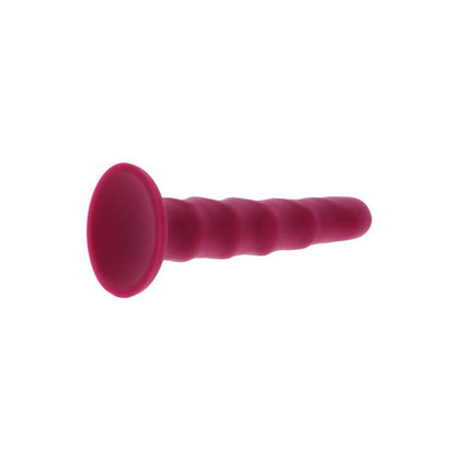 GET REAL – Dong Rainuré 12 cm Rouge