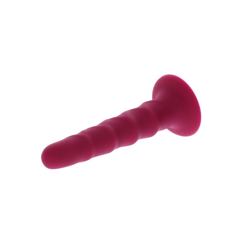 GET REAL – Dong Rainuré 12 cm Rouge