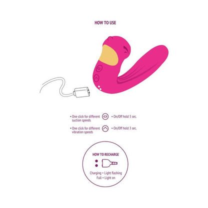 Stimulateur celestial love vibe fuchsia – Xocoon