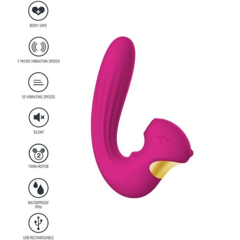 Stimulateur celestial love vibe fuchsia – Xocoon
