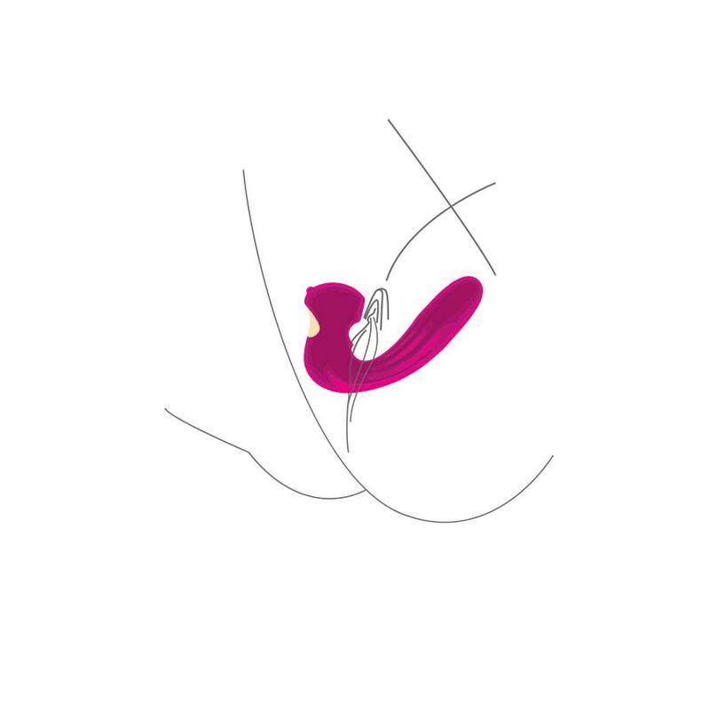 Stimulateur celestial love vibe fuchsia – Xocoon