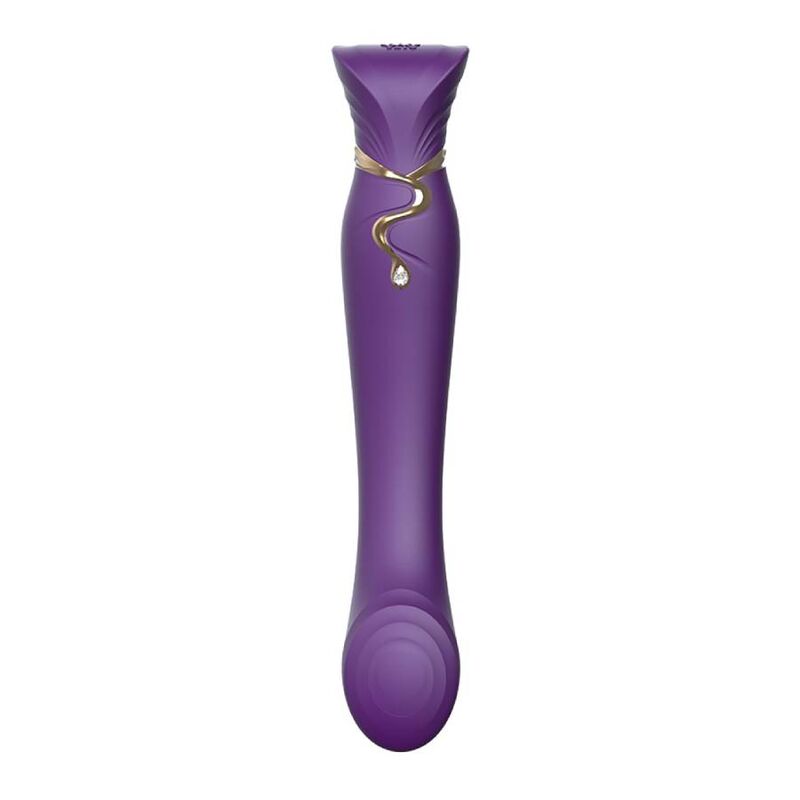 ZALO - VIBRADOR QUEEN G-SPOT PULS WAVE MORADO